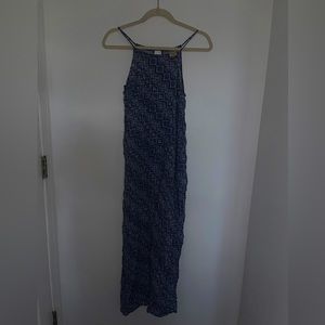 Blue Geometric Dress